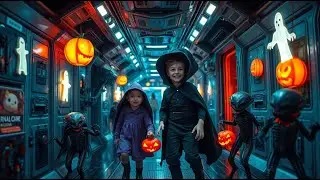 The Predator Cubs Discovered Halloween, Half the Station Evacuated, the Other Half Joined the Hunt..