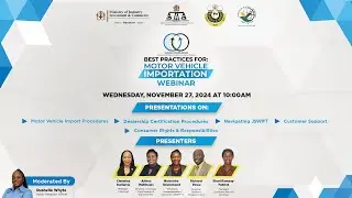 The Trade Board Limited- Best Practices for Motor Vehicle Importation Webinar