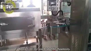 shrink sleeve label applicator, shrink sleeve applicator, shrink sleeve label applicator machine,