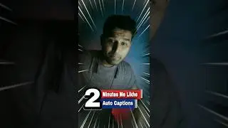 Generate FREE Auto Captions For YouTube on  Mobile || Free Auto Captions || #shorts #caption