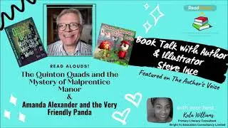 Read Alouds & Book Talk with Author Steve Ince