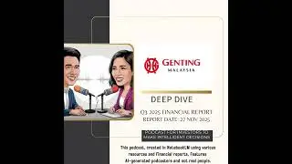 Genting Malaysia (GENM) Q3 2025: Revenue +22%, Profit &ndash;79% (Forex Shock & RM2.35 Takeover Battle)