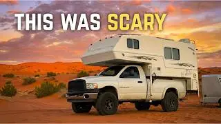 NEVER THOUGHT I WOULD DO THIS! Truck Camping In Sand Hollow Utah!