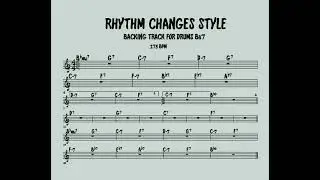 DRUMS Bb7 RHYTHM CHANGES STYLE 175 bpm #solo #solopractice #improvisation #musiceducation #müziK