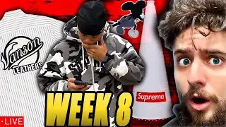 🔴 LIVE - Supreme Week 8 - Vanson Leathers x Number (N)ine Collab #LIVECOP