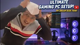 New PC setup ! / watching this video✌🏻