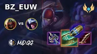 MID.GG: [ BZ_EUW ] Zed JUNGLE vs Talon | EUW CHALLENGER | LOL Season 2025
