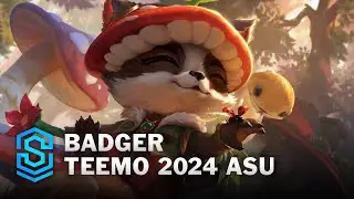 Badger Teemo (2024 ASU) Skin Spotlight - League of Legends
