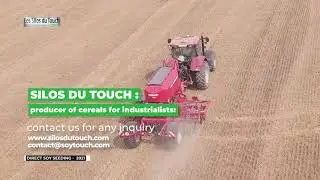 Direct seeding of Non GMO SOY at Silos du Touch  -   2021 campain