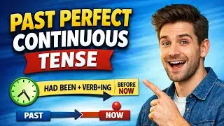 PAST PERFECT CONTINUOUS TENSE  EASY EXPLANATION #tense 