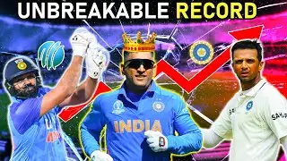UNBREAKABLE RECORD BY INDIA CRICKET PLAYER  | ASHAMBHAV RECORD