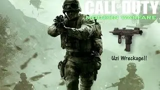 Uzi Wreckage on Hardcore TD : Modern Warfare Remastered