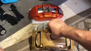 PBbrake install Jaguar XF