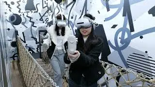 Full-Sensory Free-Roam VR Shooting Experience