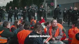 Letzte Generation in Kassel Okt. 2024