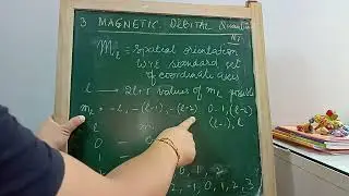 Magnetic 🧲 Orbital Quantum Number
