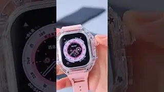pink modification case iwatch strap applewatch #shorts