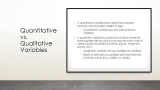 Introduction to Basic Concepts in Applied Statistics
