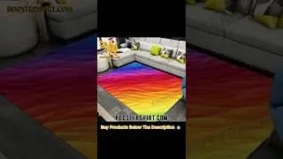 Buy Now Colorful Rainbow Rug Home Decor With Modern Style  || Roostershirt