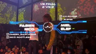 Fabien & Nico vs Miel & Elef 2vs2 1/8 finals @ Frequency SS21