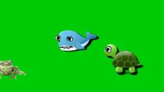 🐋Sea animals animated cartoon video🐢Talking and moving animals for kids🐍sea animals story for kids