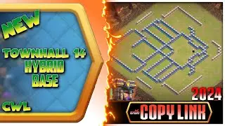 New Th14 !!! Townhall 14 Hybrid Base 2024 | CWL TH14 Base | Clash of Clans
