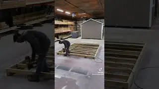 Building a shed floor base #wood #shed #floor #base