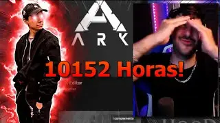 Nexxuz revela las horas que CODIGOALEX lleva creando mapas y mods en ARK😲