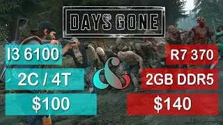 Days Gone i3 6100 R7 370 2GB | Benchmarkism ID