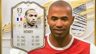 FIFA 21 Prime Henry Review | 93 Prime Icon Henry Player Review | Thierry Henry FIFA 21