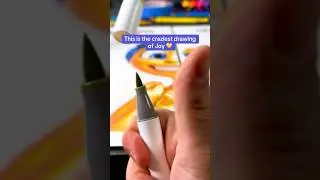I can&rsquo;t believe I&rsquo;m doing this&hellip; | drawing Joy from Inside Out 2 💛