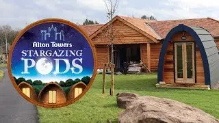 Alton Towers Stargazing Pods Construction Tour & First Look