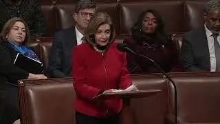 Pelosi Urges ACA Tax Credit Extension on House Floor