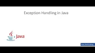 Learn Exception Handling in Java | Try and Catch Block in Java | EasyTechCode