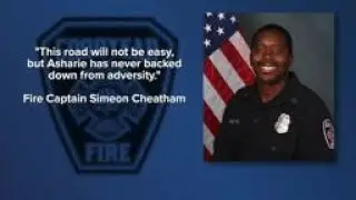Goodyear police officer rescues woman from burning car on I-10 and 91st Ave