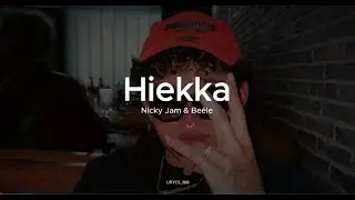 Nicky Jam x Be&eacute;le - Hiekka (Lirycs/Letra)