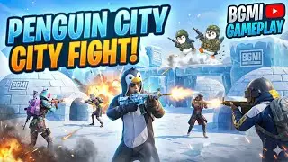 Penguin City Final Fight 🐧💀 | BGMI Epic Battle | Clutch Gameplay
