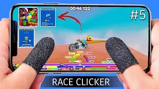Enhanced Hyper Bike | Shiny Sizzle Burger - RACE CLICKER *ROBLOX* GAMEPLAY & EP-5 (HMJ 10 ROBLOX)