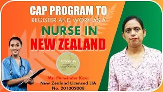 CAP program to register and work as a nurse in New Zealand
