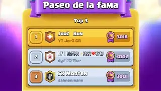 TOP 1 DEL MUNDO EN CLASH ROYALE! 🏆