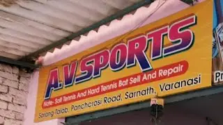 A.V.sports se bat lete huye #batman #sports ....