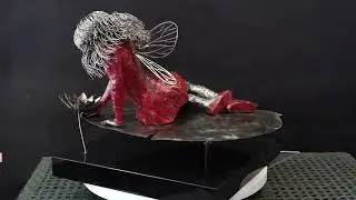 ''FLOWER WHISPERER'' #art #viral #sculpture #interiordesign