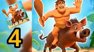 Stone Age Survival Tribal Gameplay Walkthrough Part 4 - Android & ios Gameplay 
