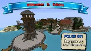 Minecraft  [001] - &Uuml;bergabe von Alt-Falkenstein [HD/GER]