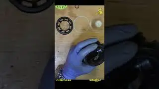 Desmontar la  segunda etapa del regulador auxiliar Subacqua PS1