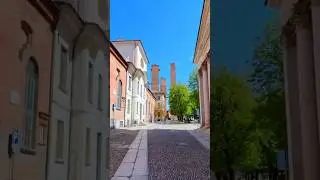 Pavia University courtyards, Lombardy, Italy