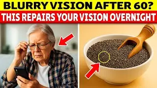 Over 60? Eat THIS Seed to REPAIR Your Eyes & Vision During Sleep | Senior Health Tips