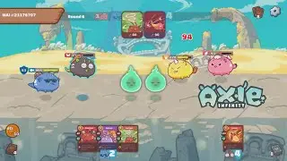 Axie Infinity - A tough session in the Arena (GAMEPLAY)