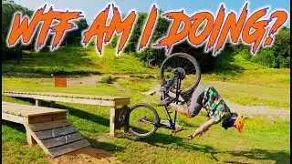 DISCOVER GRANITE GORGE WITH ME - NEW TRAILS - NEW FEATURES - AND 1 BIG FALL #bikepark  #granitegorge