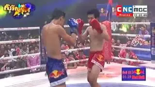 Yen Dina Vs.Thai, Khmer Boxing, 16 4 2016, CNC Boxing